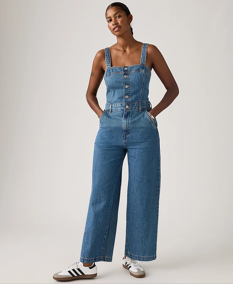 Levi's Women's Square Neck Jumpsuit