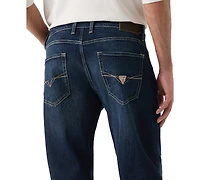 Guess Men's Mason Straight Leg Five-Pocket Jeans