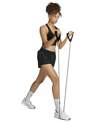 adidas Women's Mid-Rise Workout Flex Woven Shorts