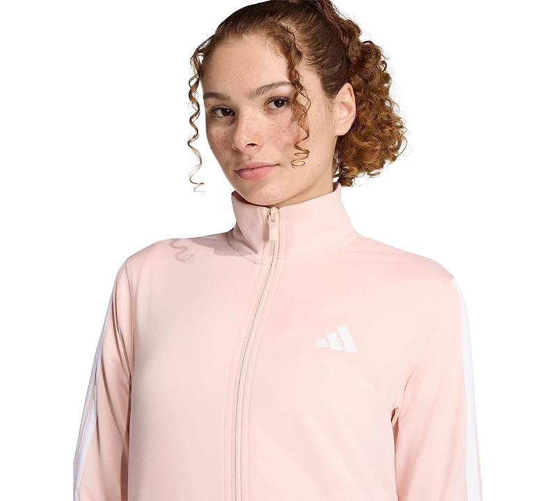 adidas Women's Long-Sleeve Zipper Collared Jacket