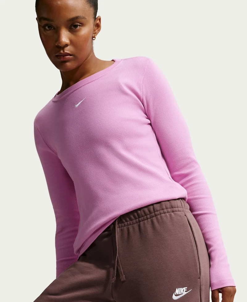 Nike Women's Sportswear Club Fleece Mid-Rise Wide-Leg Sweatpants