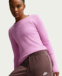 Nike Women's Sportswear Club Fleece Mid-Rise Wide-Leg Sweatpants