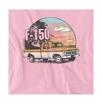 Mustang Men's Ford Trucks F150 At The Beach T-Shirt