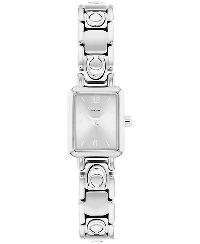 Coach Women's Mara Silver Tone Stainless Steel Bracelet Watch, 15.5mm
