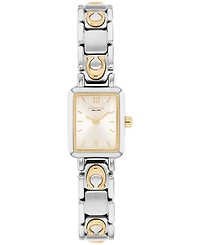 Coach Women's Mara Two Tone Stainless Steel Bracelet Watch, 15.5mm