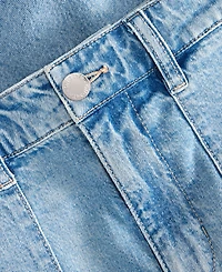 On 34th Women's A-line Denim Utility Shorts, Macy's Exclusive