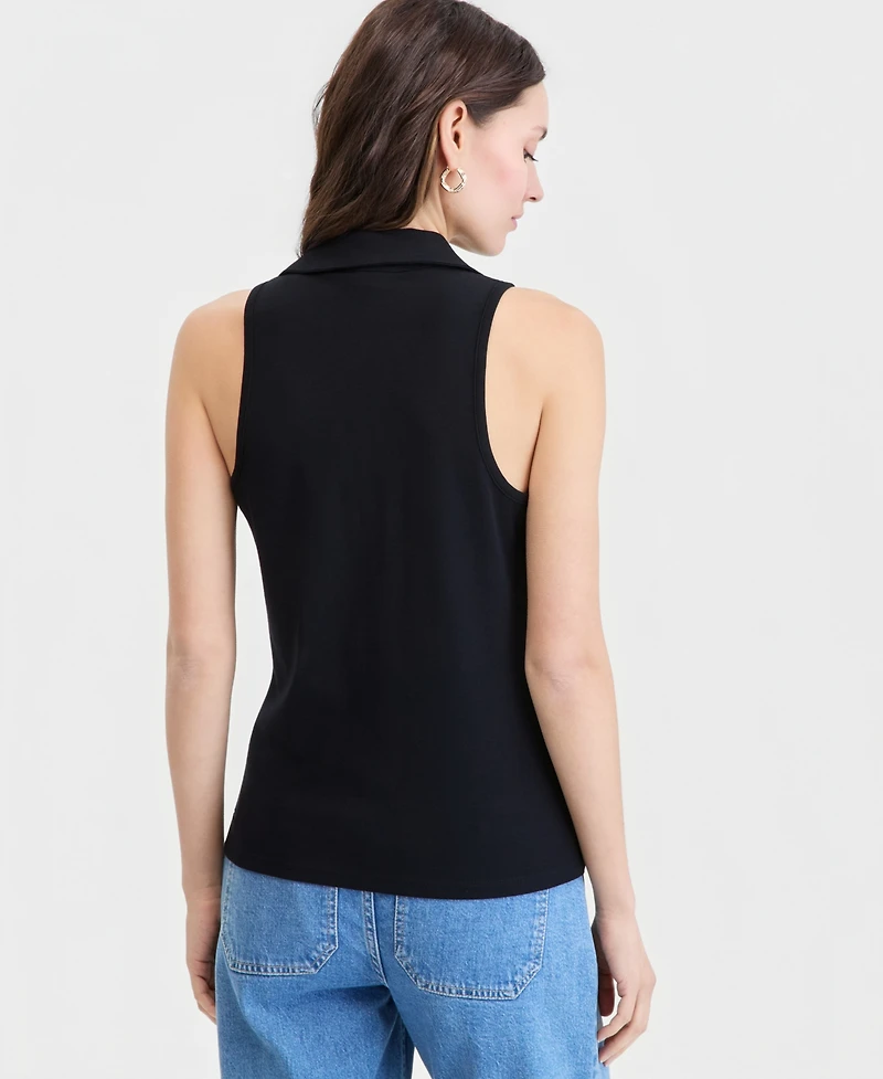On 34th Women's Racerback Polo Tank Top, Macy's Exclusive