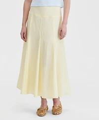 On 34th Women's Seersucker Midi Skirt, Macy's Exclusive