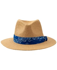 Lauren Ralph Printed Band Fedora Hat