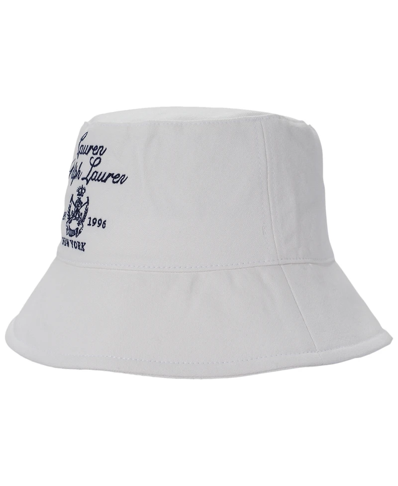 Lauren Ralph Lauren Embroidery Cotton Bucket Hat