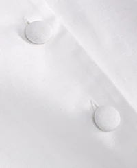 On 34th Women's Cropped Linen Blend Button-Front Vest, Macy's Exclusive