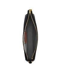 Coach Plaza Small Leather Shoulder Bag