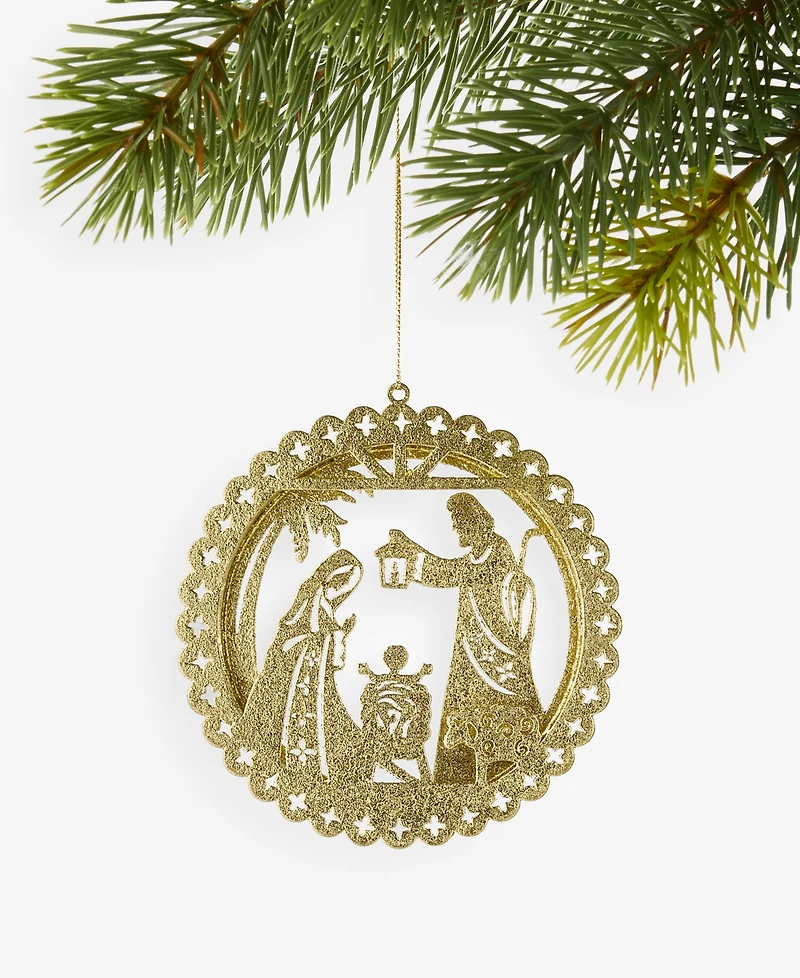 Holiday Lane Blessed Holy Family Silhouette Ornament, Macy's Exclusive