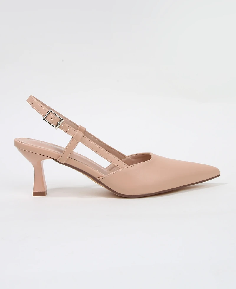 Berness Joanna Slingback Kitten Heels