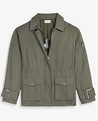 Women's Back Pocket Utility Jacket, Macy's Exclusive- Molly Rogers Capsule Collection