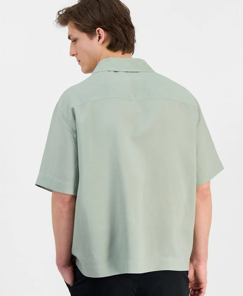Hugo Boss Men's Espino Short-Sleeve Printed Shirt