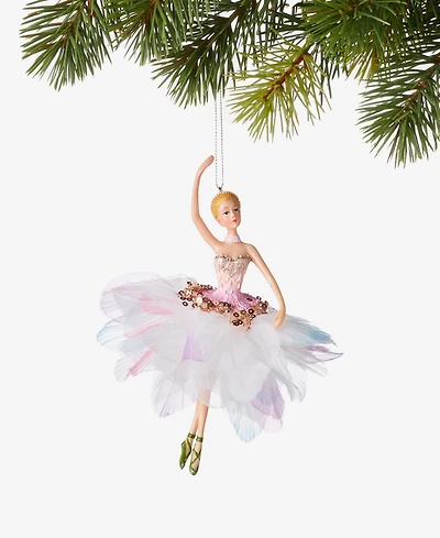 Holiday Lane Ballet Polyresin Ballerina Ornament, Macy's Exclusive