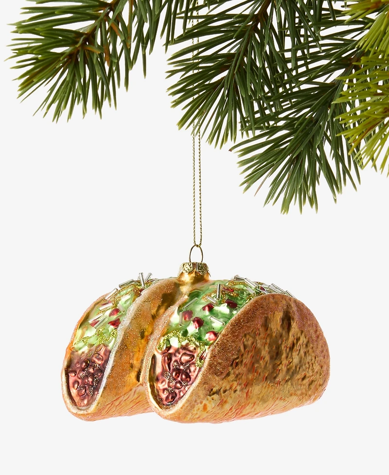 Holiday Lane Foodie & Spirits Tacos Ornament, Macy's Exclusive