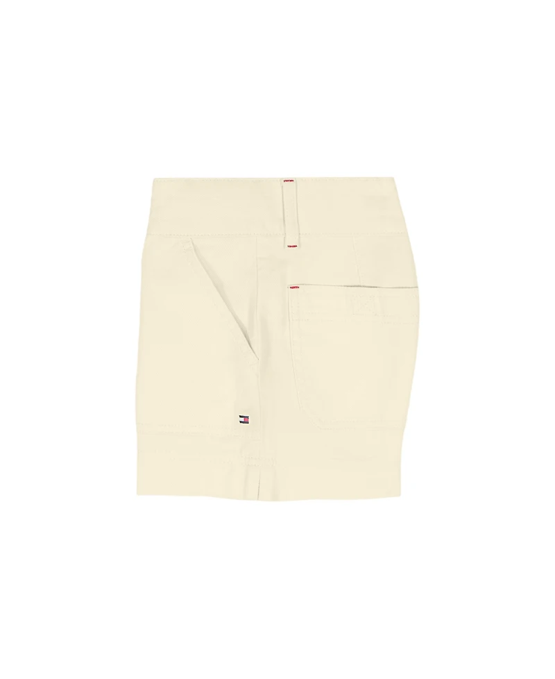 Tommy Hilfiger Girls' 7-16 Patch Pocket Twill Shorts