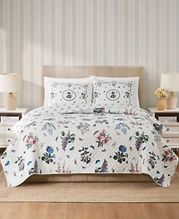Portmeirion Botanic Garden Reversible 2-Pc. Quilt Set, Twin