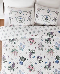 Portmeirion Botanic Garden Reversible -Pc. Quilt Set