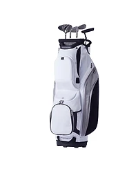 Mecale Golf Cart Bag, 14-Way Divider Top, 36", 13 Pockets, Premium Nylon, Handles, Dust Cover & Detachable Straps.