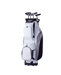Mecale Golf Cart Bag, 14-Way Divider Top, 36", 13 Pockets, Premium Nylon, Handles, Dust Cover & Detachable Straps.