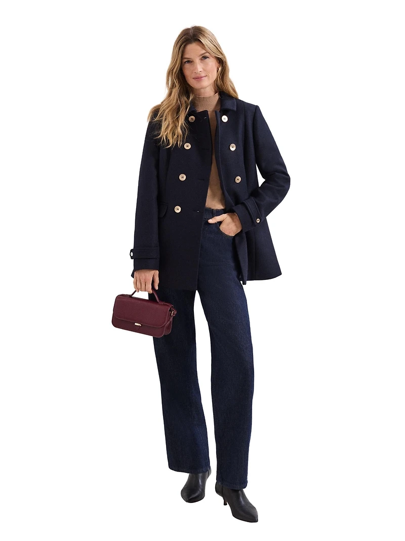 Phase Eight Women's Aurelie Wool Peacoat