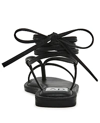 Dv Dolce Vita Women's Jipsy Strappy Lace-Up Gladiator Flat Sandals