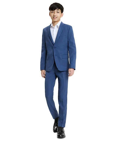 Kenneth Cole Reaction Boys' 8-20 Button Front Jacket and Pants