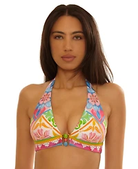 Becca Women's Mijas Mira Halter Swim Top