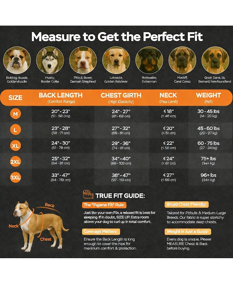 Aronkl Cotton Polyester Calming Dog Onesie for All Seasons - Stress Relief, Comfort