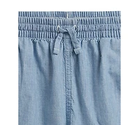 Polo Ralph Lauren Boys' 8-20 Big-Fit Cotton Chambray Shorts