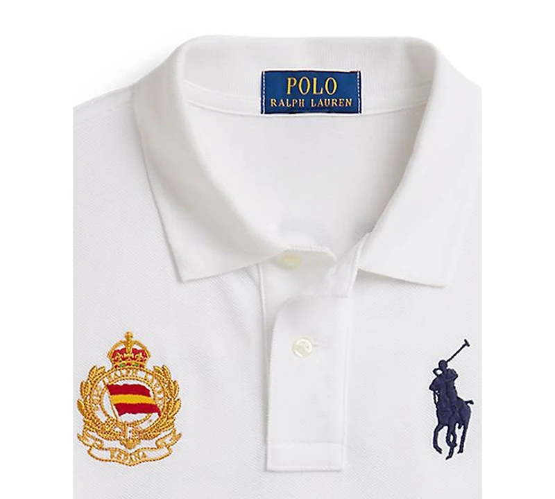 Polo Ralph Lauren Boys' 8-20 Spain Cotton Mesh Shirt