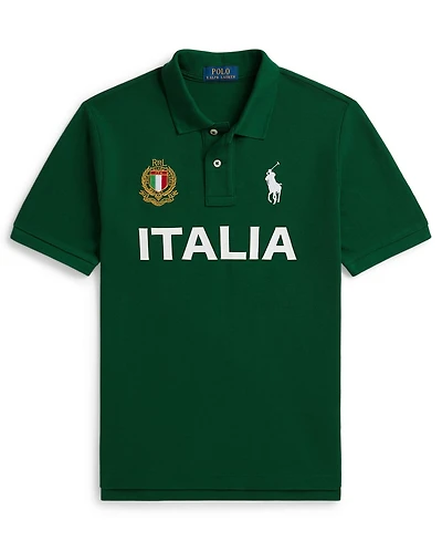 Polo Ralph Lauren Boys' 8-20 Italy Cotton Mesh Shirt