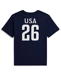 Polo Ralph Lauren Boys' 8-20 Usa Cotton Jersey T-Shirt