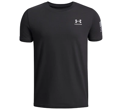 Under Armour Boys' 6-20 Freedom Flag Graphic Short-Sleeve T-Shirt