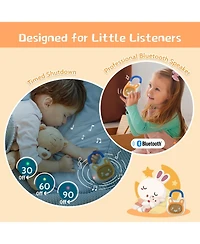 Alilo Pocket Bunny Portable Kids Audio Player – Musical Story Toy with Soothing Sounds