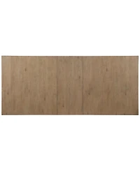 Macai -Pc. Wood Dining Set (Rectangular Table + Faux Leather Side Chairs