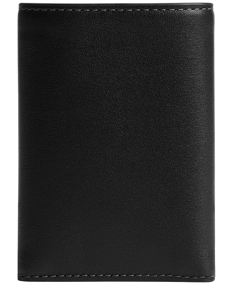 Coach Men's Tri-Fold Leather Wallet