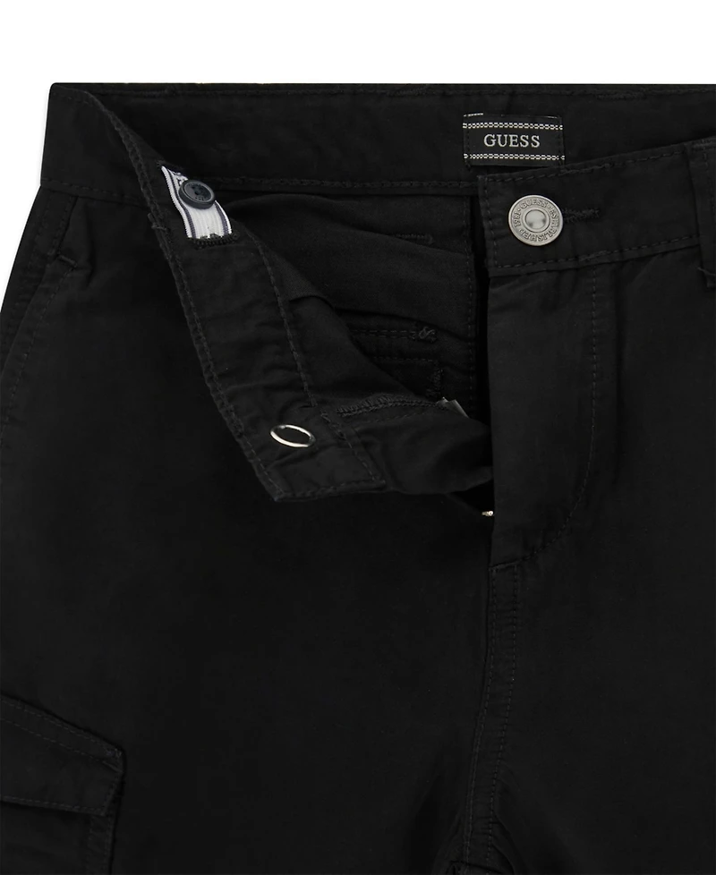 Guess Boys' 8-16 Garment Dye Poplin Shorts