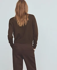 Mango Women's Knitted Button Cardigan