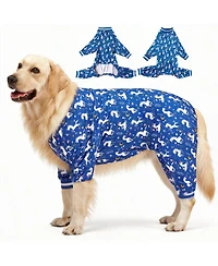 Aronkl Large Dog Comfortable Pajamas for Recovery and Sleep