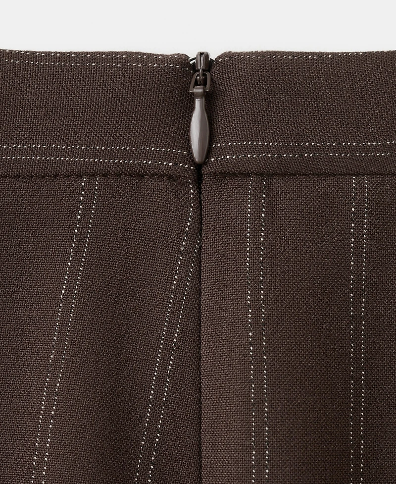 Mango Women's Pinstripe Suit Trousers