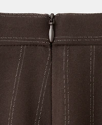 Mango Women's Pinstripe Suit Trousers