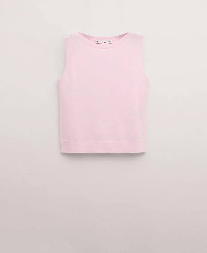 Mango Women's Fitted Wool Top