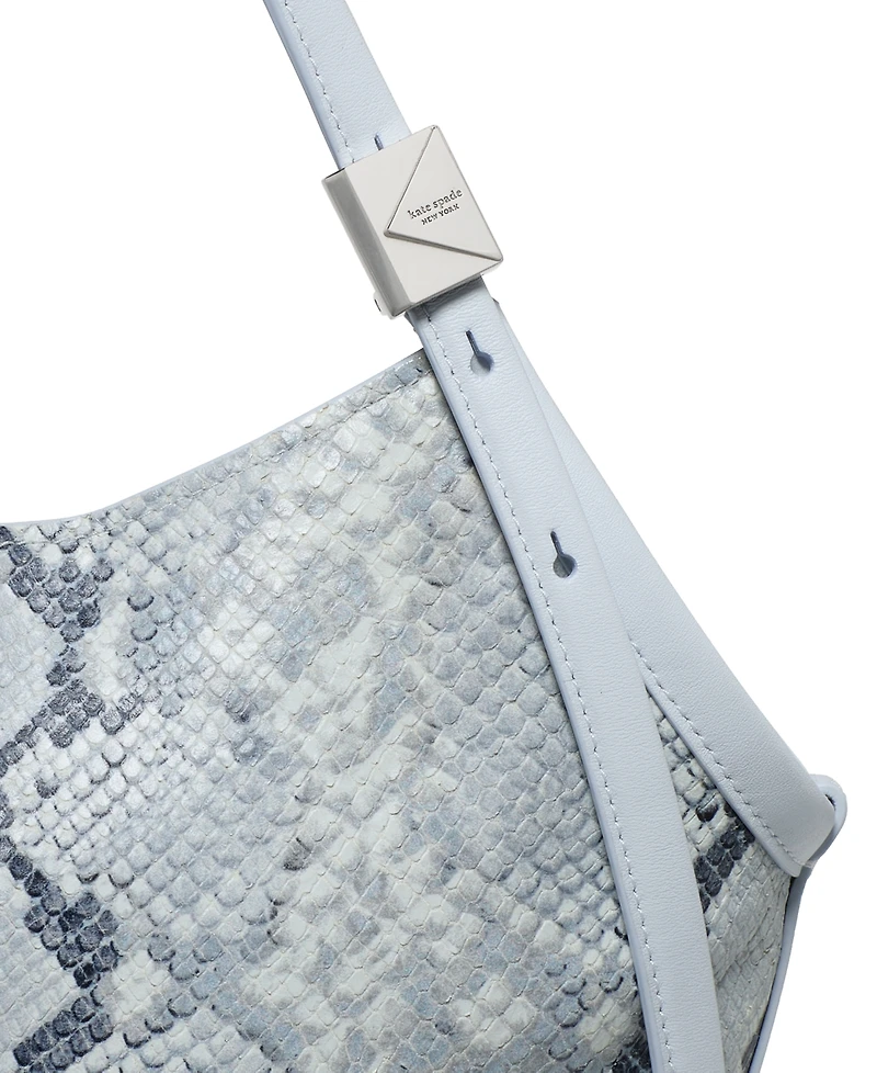 kate spade new york Leather Deco Embossed Medium Tulip Tote Bag