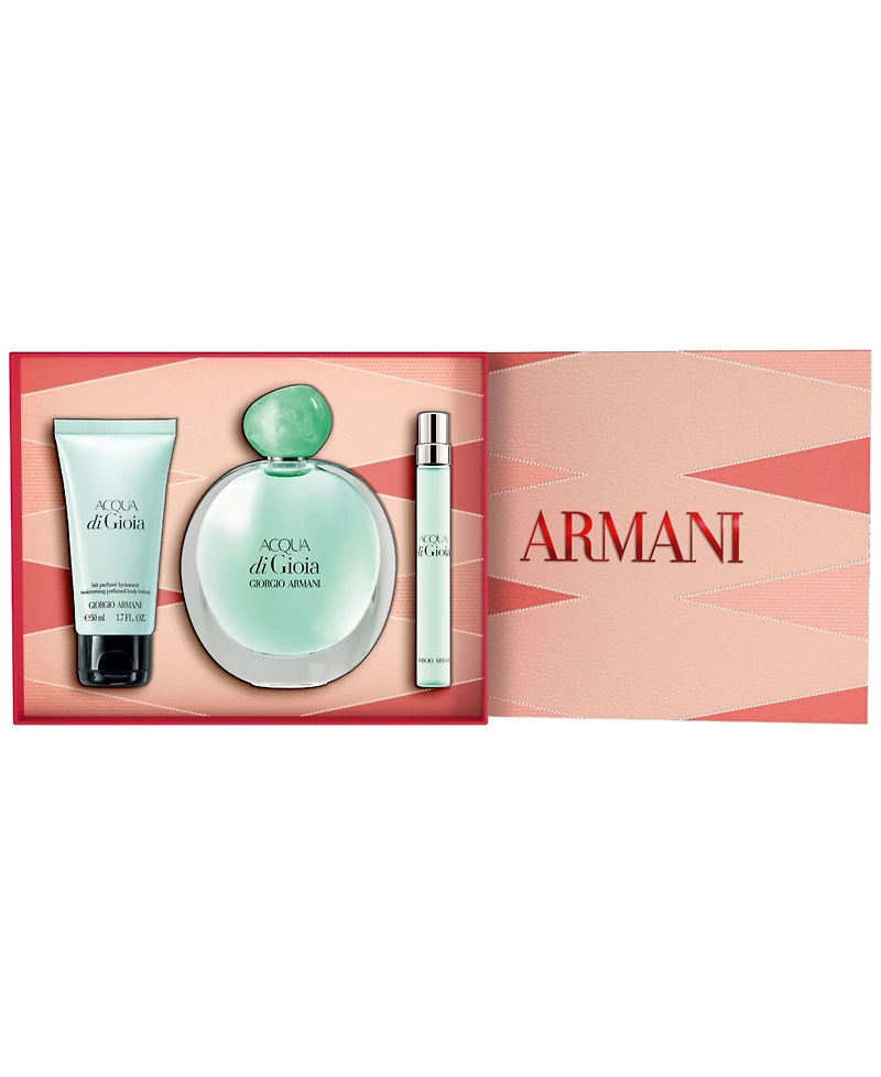 Armani 3-Pc. Acqua Di Gioia Eau de Parfum and Body Lotion Gift Set
