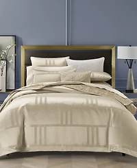 Hotel Collection Structure Gold 3-Pc. Duvet Cover Set, King, Exclusively at Macy's