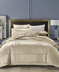 Hotel Collection Structure Gold Duvet Cover Set